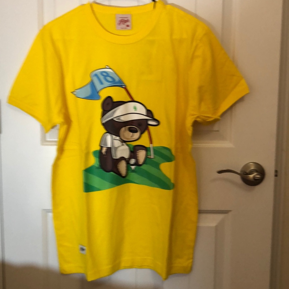 RTGB Teddy 18th Hole Tee Size Medium in Yellow